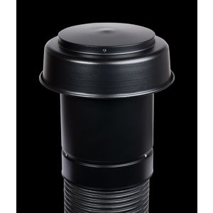 Dakdoorvoer TQ-AIR OD200/ID170 L=1500mm zwart