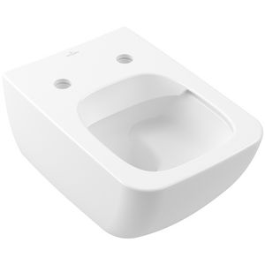 Wandcloset diepspoel 375x560mm stone white C+ rimless (excl. zitting)