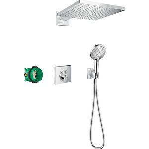 Raindance E complete inbouw set 300 1 straalsoort +ShowerSelect Square incl. iBox