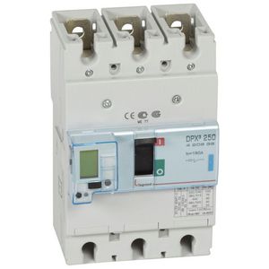 Vermogensschakelaar 250-e 3-polig 160A 70kA DPX3