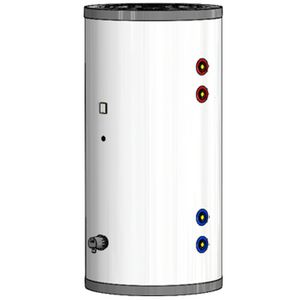 Indirect gestookte boiler 500ltr.  Mileo Inox+ 500A incl. 2kW backup verwarming
