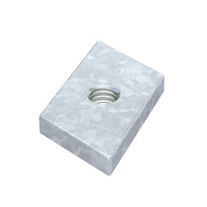 Glijmoer profielrail middel M6 VVE=100