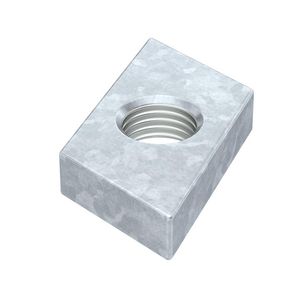 Glijmoer profielrail middel M10 VVE=100