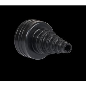 Eindkap FLEXALEN rubber enkel tbv FLEXALEN voorgeiso. buis uitw. Ø90mm uitloop 20-50mm