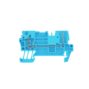Insteekbaar terminal Plug-in blauw VVE=50