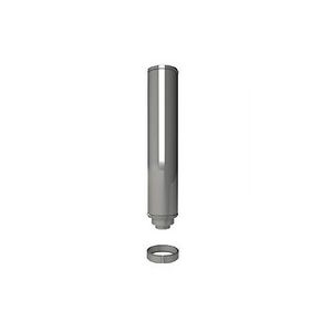Pijp RVS Ø200/150/100, geisoleerd, 1000mm