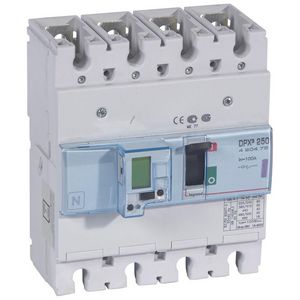 Vermogensschakelaar 250-e + mt 4-polig 100A 50kA DPX3