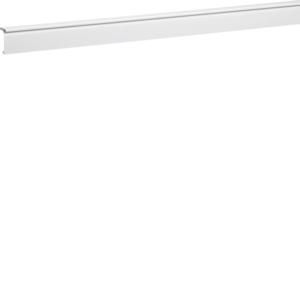 Deksel met tapijtrand 20x55mm SL verkeerswit VVE=2