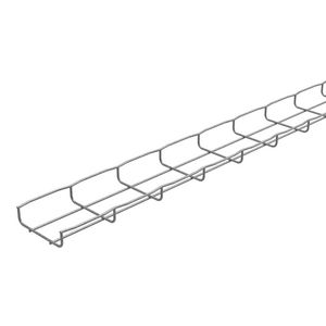 Lengte a 3m. Draadgoot CF30 B100 ZnAL
