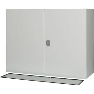 Wandkast IP66 incl. 2mm montageplaat 600x800x300mm 2 deuren