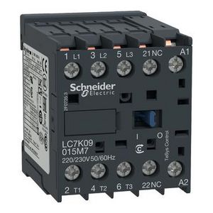 Contactor 3M HC 1V 9A Stuurspanning 230V AC Geruis TeSys K