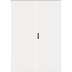 Kast v.v deur-achterwand-dakplaat, 5PW/12GU/D6 RAL7035
