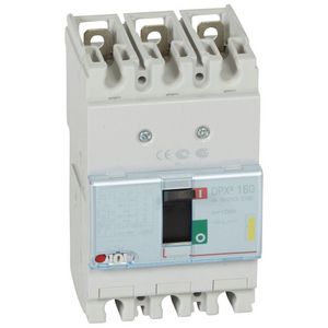 Vermogenschakelaar 160 Thermomagn. 100A 3-polig 16kA DPX3