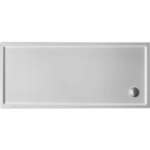 Douchebak Starck Slimline 1700x800mm, wit, rechthoek