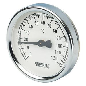 Thermometer FR810 TBC-33 DN33 ax. 13,5mm 0-60gr. Chr.ring