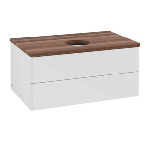 Wastafelonderkast Antao 800x360x500mm G.White.L K19052GF