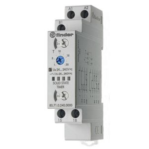 Tijdrelais 1M 1A SSR 24 240VUC 80.71.0.240.0000