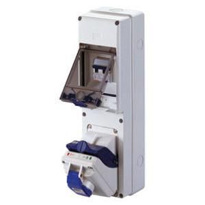 COMBIBLOC DBO-OPBOUWMONTAGE-1 WCD 2P+A 16 A