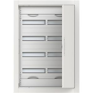 Inbouwverdeler 96 mod, RAL9016, IP31