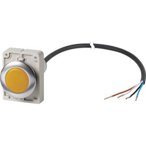 Signaallamp M30C Compact geel vlak 0no/0nc C30C-FL-Y-24-P62