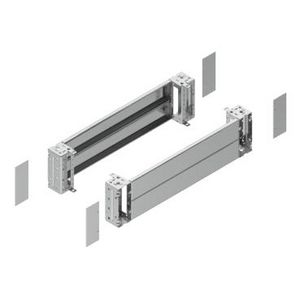 Sokkel voor frontpaneel 1000x200mm RVS 304L Spacial