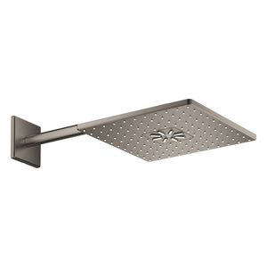Rainshower smartactive 310 hoofddouche-set vierkant wandmontage duo hard graphite geborsteld (mat donker grijs) excl. inbouwbox