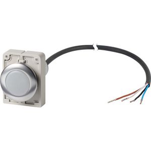 Signaallamp M30C Compact wit vlak 0no/0nc C30C-FL-W-24-P62