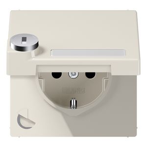 Wandcontactdoos wit klapd tekstvenst.&slot LS990