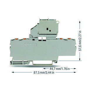 4-draads zekeringsklem draaib.zekeringh.+afsl.pl 1811 VVE=50