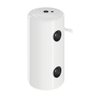 Buffervat geisoleerd BT-HP 100 N 100L Wit