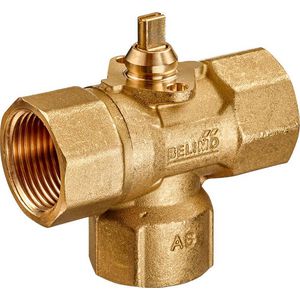 Zoneklep omschakelaar 3-weg DN25 binnendr. Rp 1" PN25 ps160
