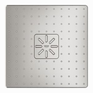 Rainshower smartactive 310 hoofddouche-set vierkant wandmontage duo supersteel (rvs look) excl. inbouwbox