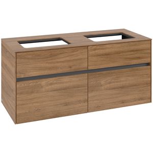 Wastafelonderkast Collaro 1200x548x500mm Oak.Kans C11500RH