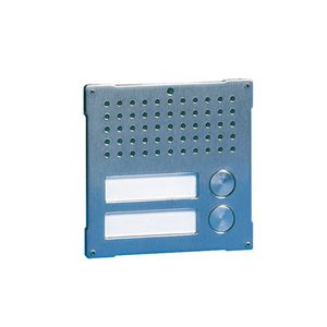 Vandalcom audio frontplaat met 2 drukkers (iKall)