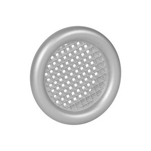 Ventilatierooster kunststof Ø56mm alu