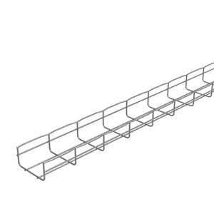 Lengte a 3m. Draadgoot CF54 B100 ZnAl