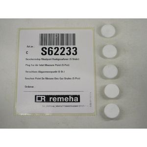 Set a 5st. Beschermdop meetpunt rookgas S62233