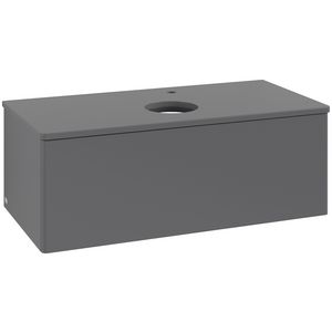 Wastafelonderkast Antao 1000x360x500mm Antr. Matt Lacquer K31050GK