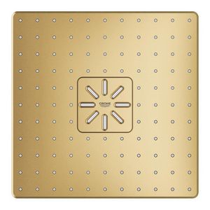 Rainshower smartactive 310 hoofddouche-set vierkant wandmontage duo cool sunrise geborsteld (mat goudkleurig) excl. inbouwbox