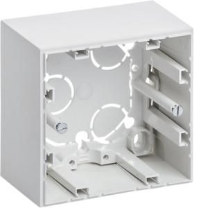 Renovatiebehuizing 1-v hoge uitvoering berker S.1 polarwit