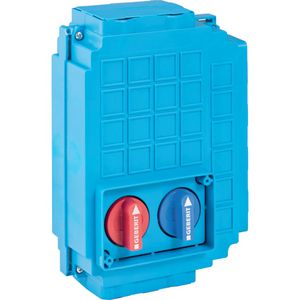 Compact afsluit- en verdeler Flowfitunit me15