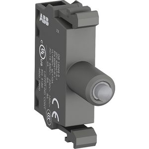 Verlichtingselement LED blauw voorzijde montage 110-130V AC