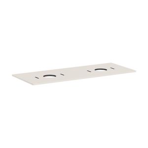 Console Xilesa E 1375/550 2 uitsparingen waskom z. kraangat SMB