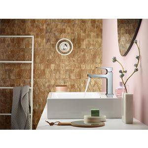 Metropol 1-hendel wastafelmengkraan 110 chroom