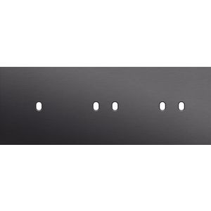 Afdekplaat 3-voud horiz. 71mm centerafst. 224-57703