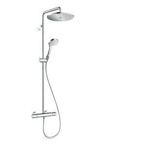 PROMO Showerpipe Tica met hoofddouche 280 + handdouche 1 straalsoort EcoSmart chroom (26976000)