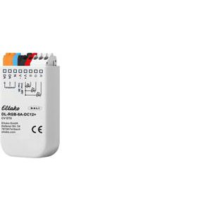 DALI RGB PWM LED dimmer tot 8A met DALI stuuringang (DT8)