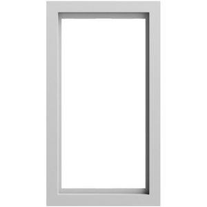 Afdekraam 2-v z/ms Gira F200 gris m(gel.)