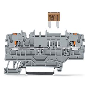 2-draads zekeringsklem platte mini autozek. 2202-1981 VVE=50