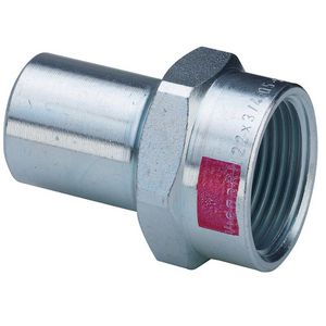 Insteekstuk persaansluiting PRESTABO spie 22x3/4" bn. 1112.1